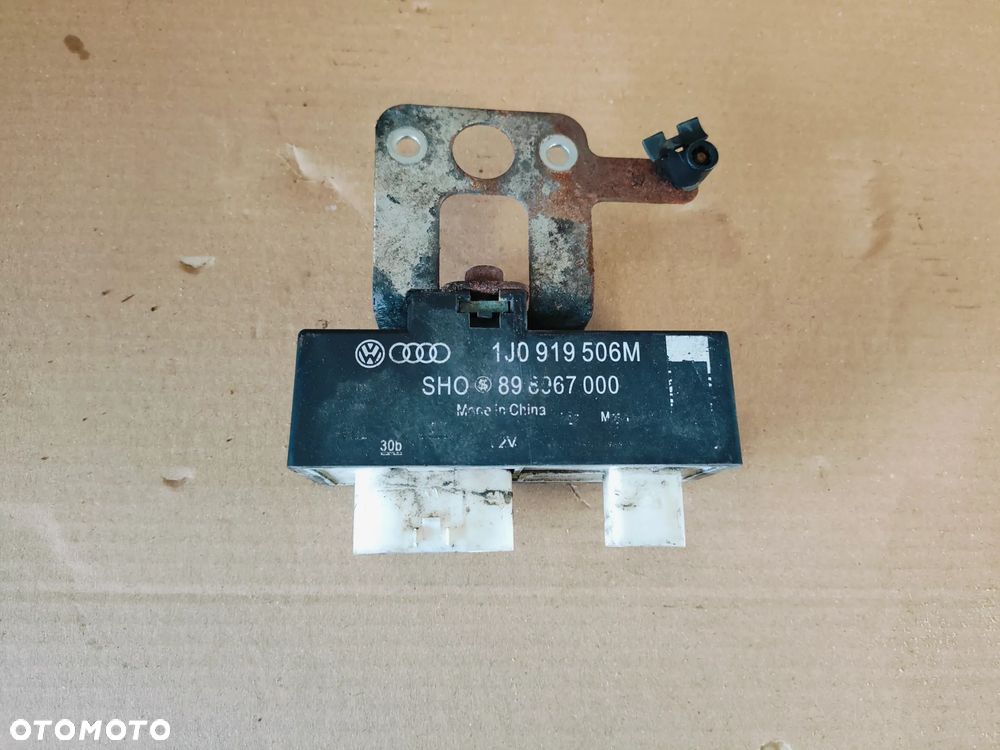 VW POLO 6R V 1.6 tdi STEROWNIK WENTYLATORÓW 1J0919506M - 1