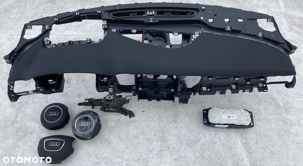 AUDI A8 D4 4H DESKA KONSOLA KOKPIT PULPIT PÓŁKA PARAPET PODUSZKI POWIETRZNE AIRBAG PASY PAS KURTYNA FOTELA PODUSZKA FOTELOWA W FOTEL naprawa REGENERACJA - 12