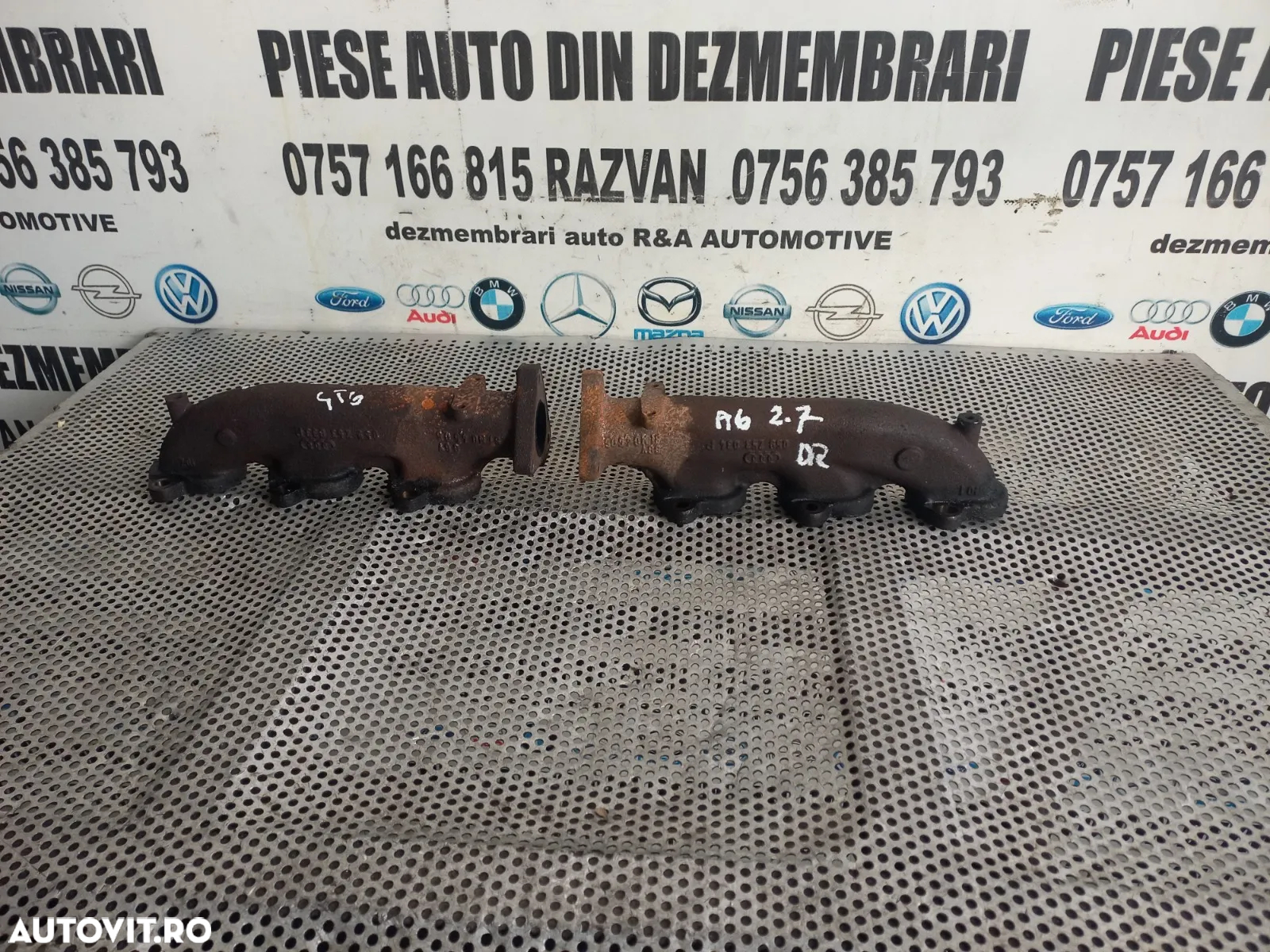 Galerie Evacuare Stanga Dreapta Audi A6 4F C6 A5 A4 B7 Q7 A8 D3 Vw Phaeton 2.7 Tdi 3.0 Tdi Euro 4 A - 6