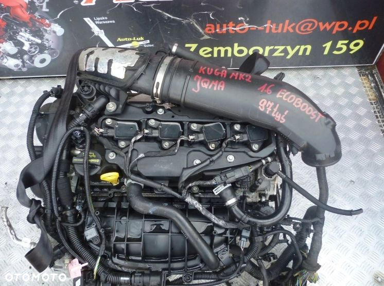 SILNIK KOMPLETNY FORD KUGA MK2 13r. 1.6 ECOBOOST JQMA JQMB 97 TYS - 2
