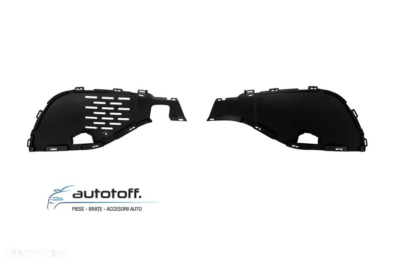 Pachet exterior compatibil GLS X166 Facelift (15-19) 63AMG Black Design - 14