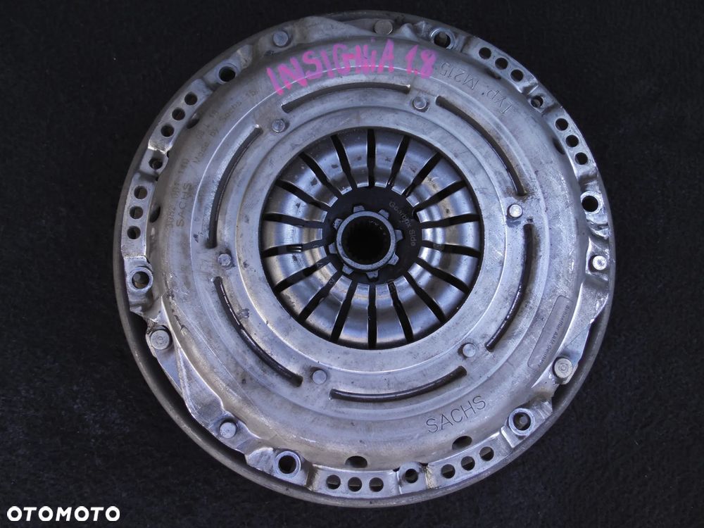 OPEL INSIGNIA A 1.8 16V ASTRA J SPRZĘGŁO KOMPLETNE DOCISK TARCZA KOŁO DWUMASOWE SACHS 3082001140 - 1