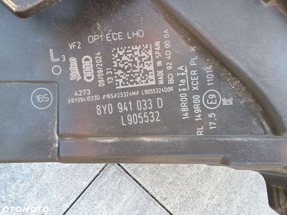 AUDI A3 S3 8Y0 8Y LIFT Lampy przód Kompletne Full Led 8Y0941033D 8Y0941034D - 14