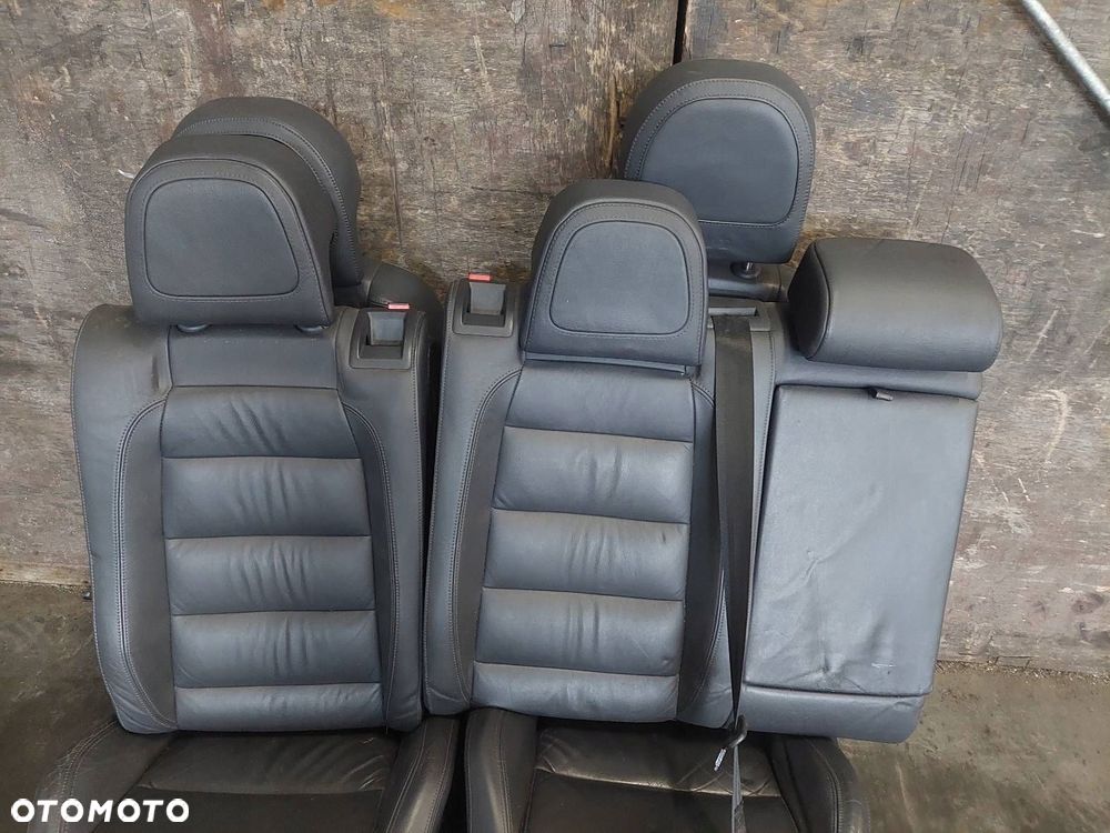 FOTELE KOMPLET LEWY PRAWY KANAPA TYŁ + BOCZKI VW GOLF V GTI HB 5D - 7
