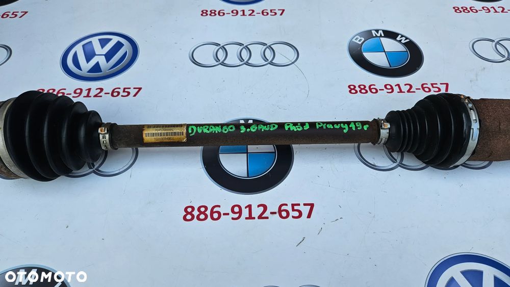 Dodge Durango III LIFT 2017- 3.6 V6 AWD 4x4 Półoś przód prawy Półoś prawa Długa Przegub P04578884AC - 5