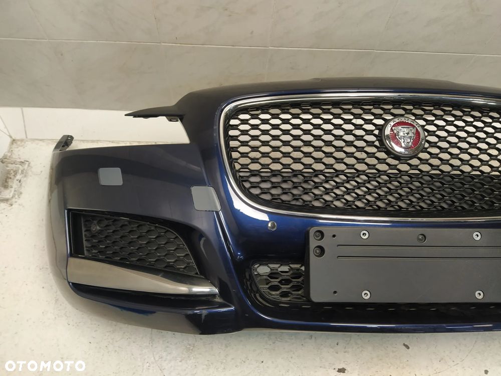 JAGUAR XF X260 ZDERZAK PRZÓD PRZEDNI KOMPLETNY 4XPDC SPRYSKIWACZE GRILL ATRAPA CHŁODNICY ZNACZEK WIĄZKA ORYGINAŁ - 10