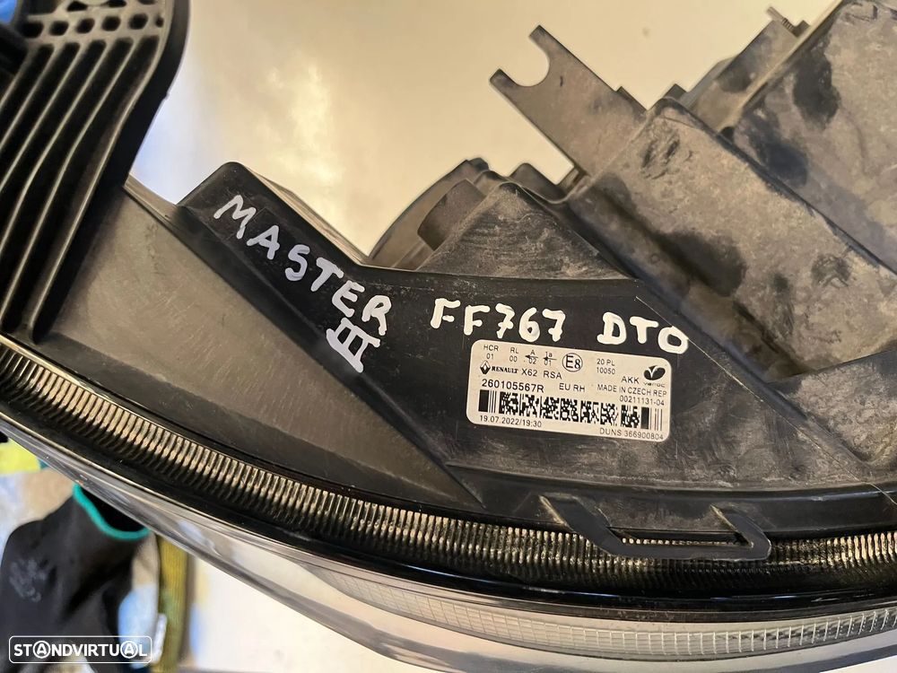 RENAULT MASTER III FAROL DIREITO - FF767 - 7