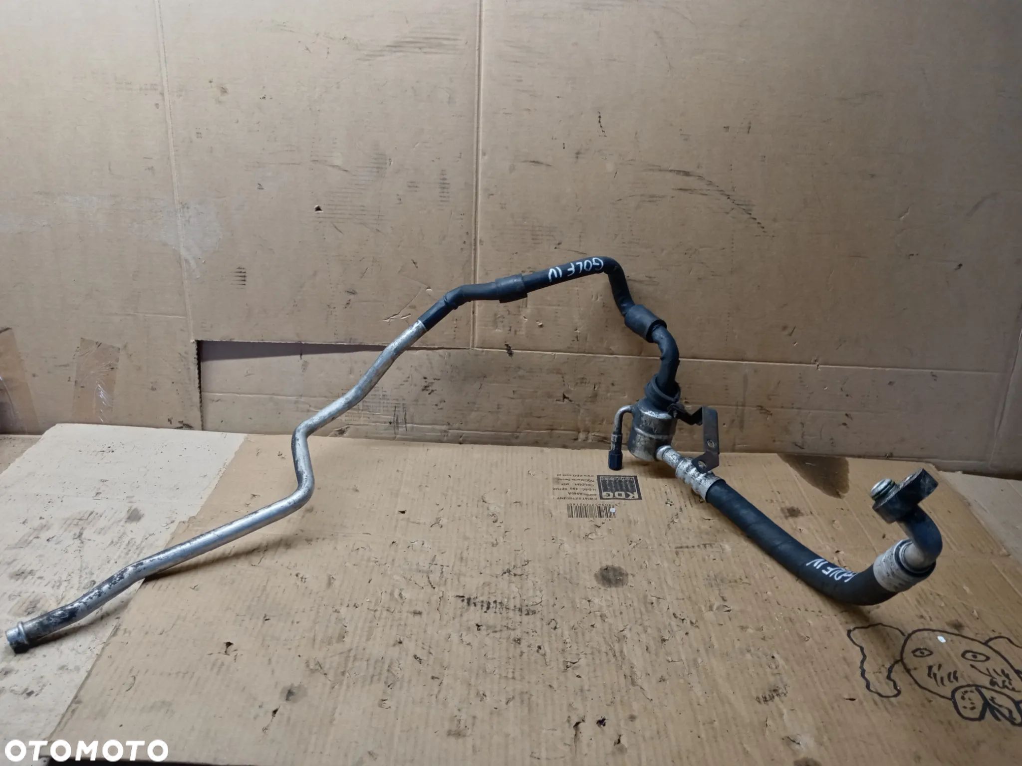 Przewód rurka klimatyzacji klimy VW Golf IV 4 1J1820743P - 1