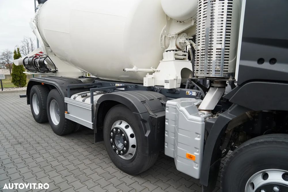 Renault C 430 / 8X4 / BETONIERĂ / MIXER 9 M3 / JANTE DIN ALIAJ / EURO 6 / - 15