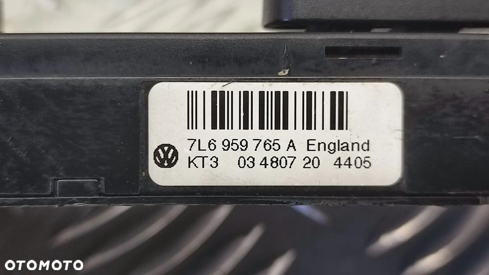 VW TOUAREG 7L 03-09R PANEL PRZELACZNIK FOTELA LEWY 7L6959765A 7L6959765 A - 4