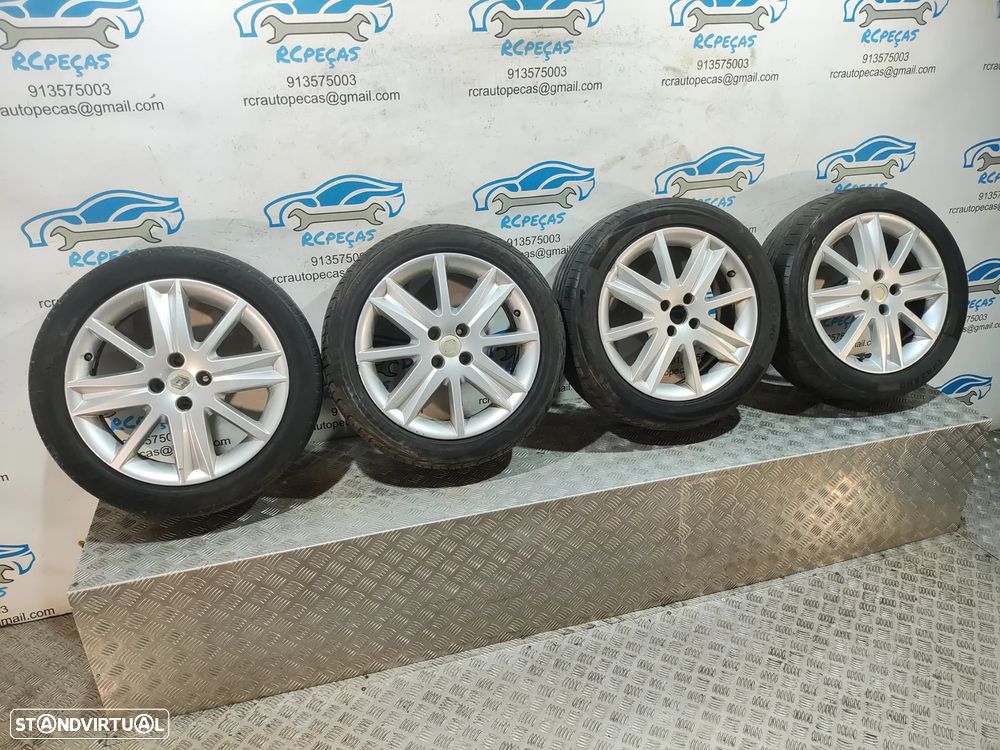 - Conjunto Jantes 17 Originais Renault Megane 2 MK2 6,5J ET49 4x100 - 2