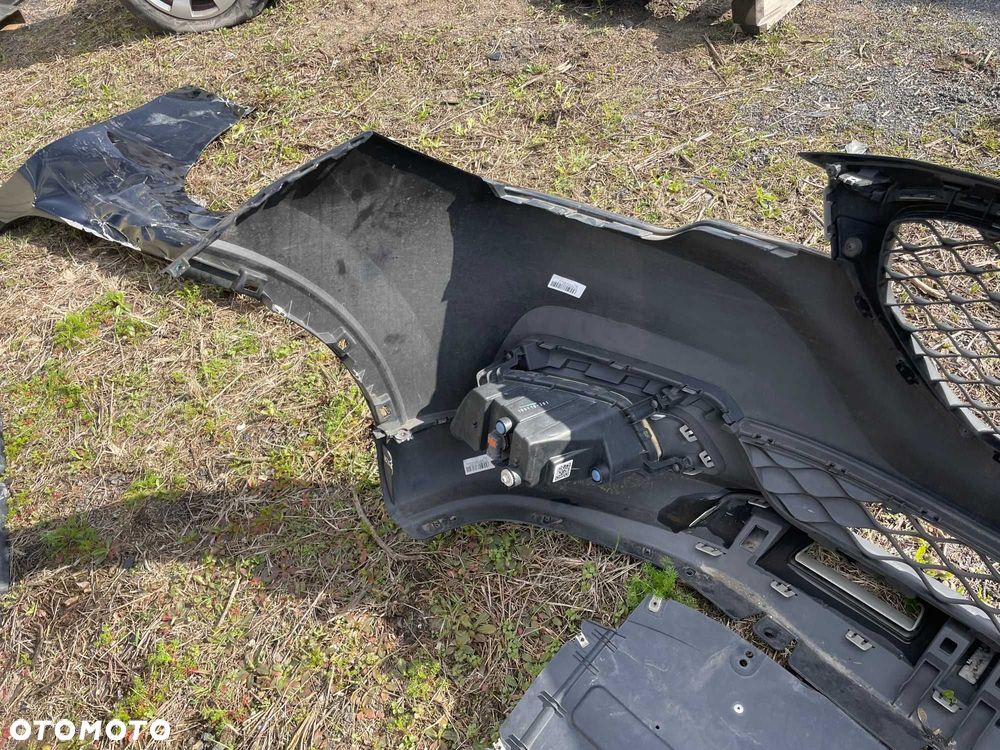 MG ZS  2019 rok zderzak przedni przód czarny lakier 5pbc - 7