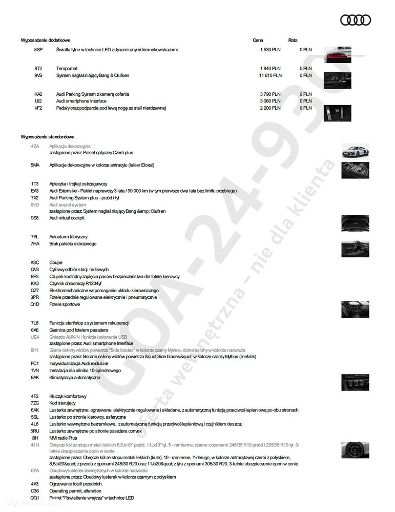 Audi R8 Coupé V10 RWD Performance - 14