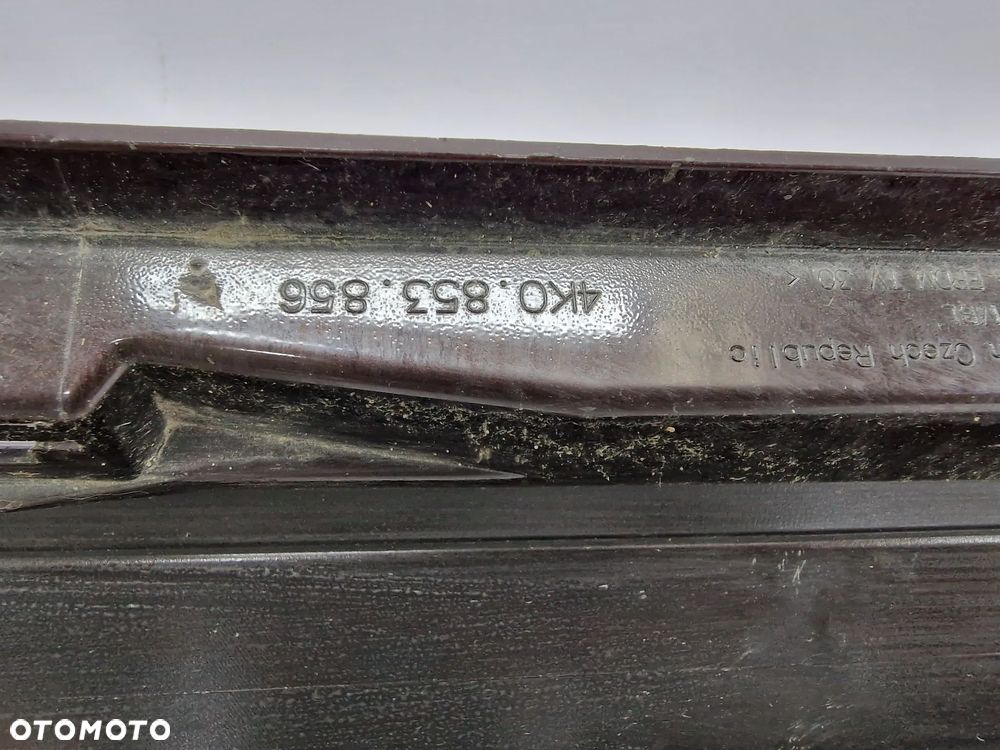 AUDI A6 C8 4K0 18- PRAWA LISTWA PROGOWA / NAKŁADKA PROGU , NR 4K0853856 , NR AUKCJI PR269 - 17