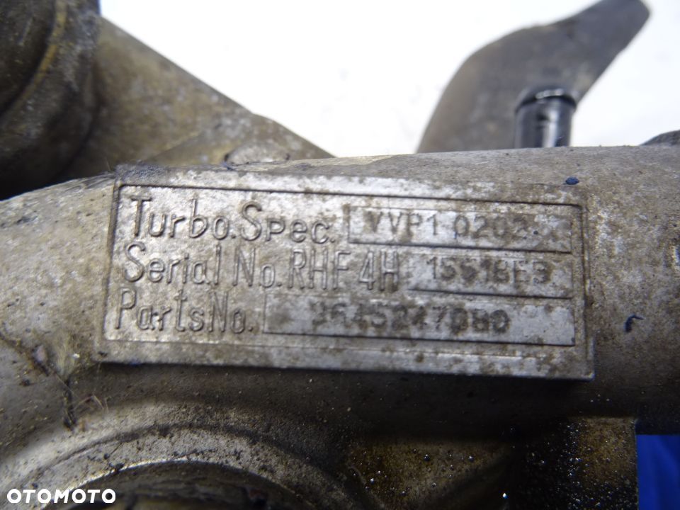 PEUGEOT 307 SW 2.0 HDI TURBINA TURBOSPRĘŻARKA - 4