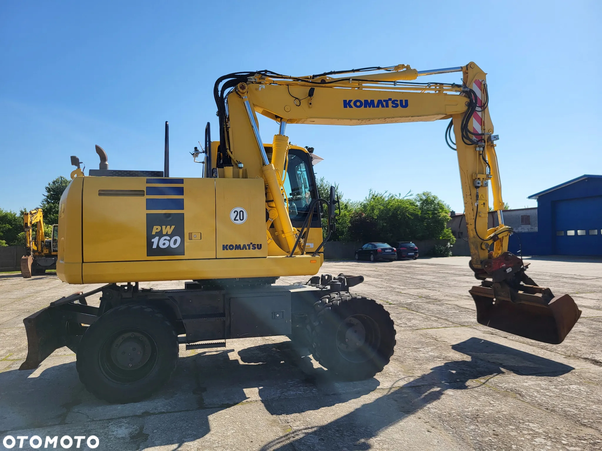 Komatsu PW 160 -10 spr z Niemiec - 9