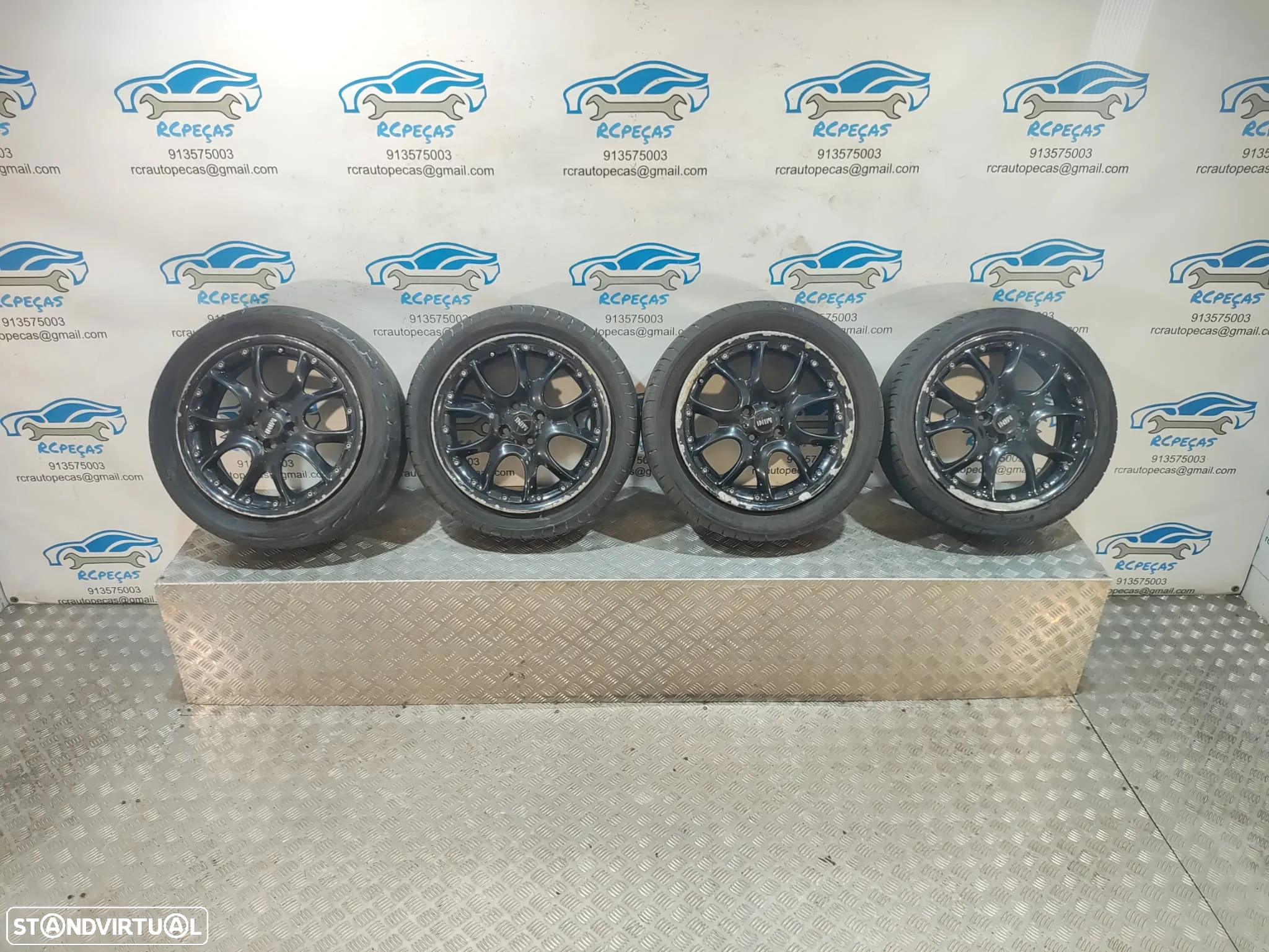 Jantes 17 Ronal Originais Mini Cooper S Double Spoke 7J ET48 4x100 Bi partidas - 9