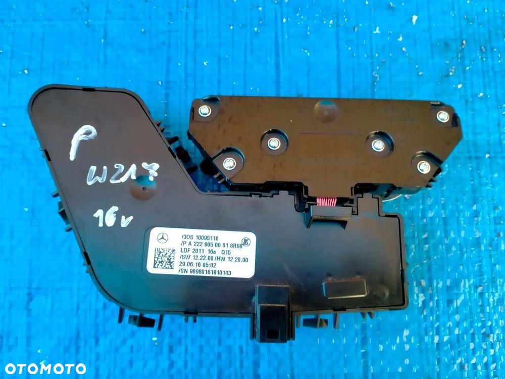 MERCEDES S W217 A2229050001 PANEL PRAWY STEROWANIE FOTELA FOTELI / ORYGINAŁ - 2