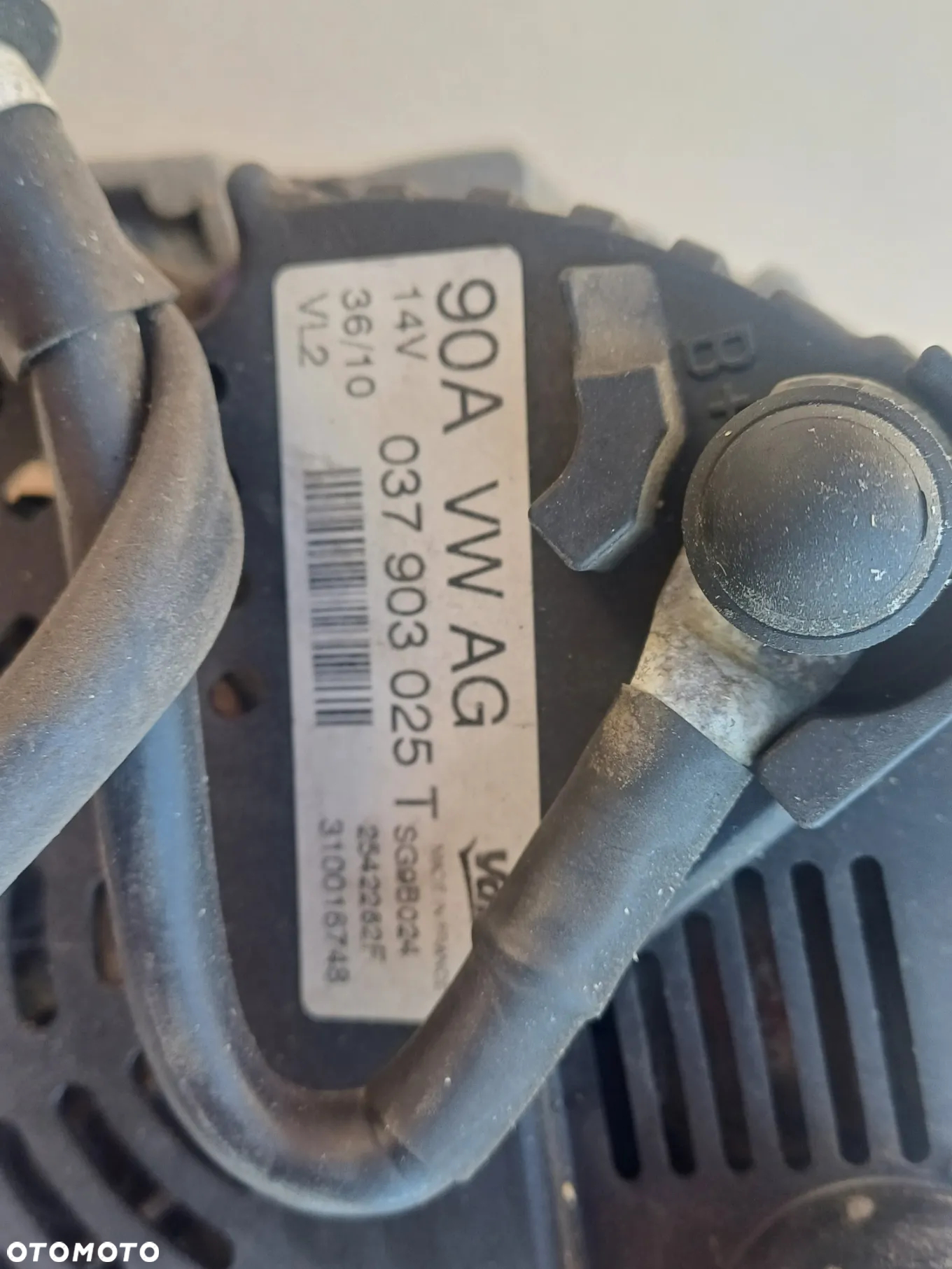 ALTERNATOR 037903025T SEAT VOLKSWAGEN SKODA 90A VALEO - 5