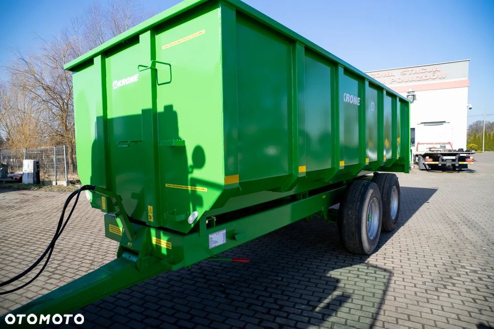 Krone ZZ FILMKRONE ZZ TANDEM 18T 2011 WYWROTKA HAMULCE POWIETRZE + HYDRAULIKA POSIADM WIELE MAZYN CHLEBOWO 11A - 20