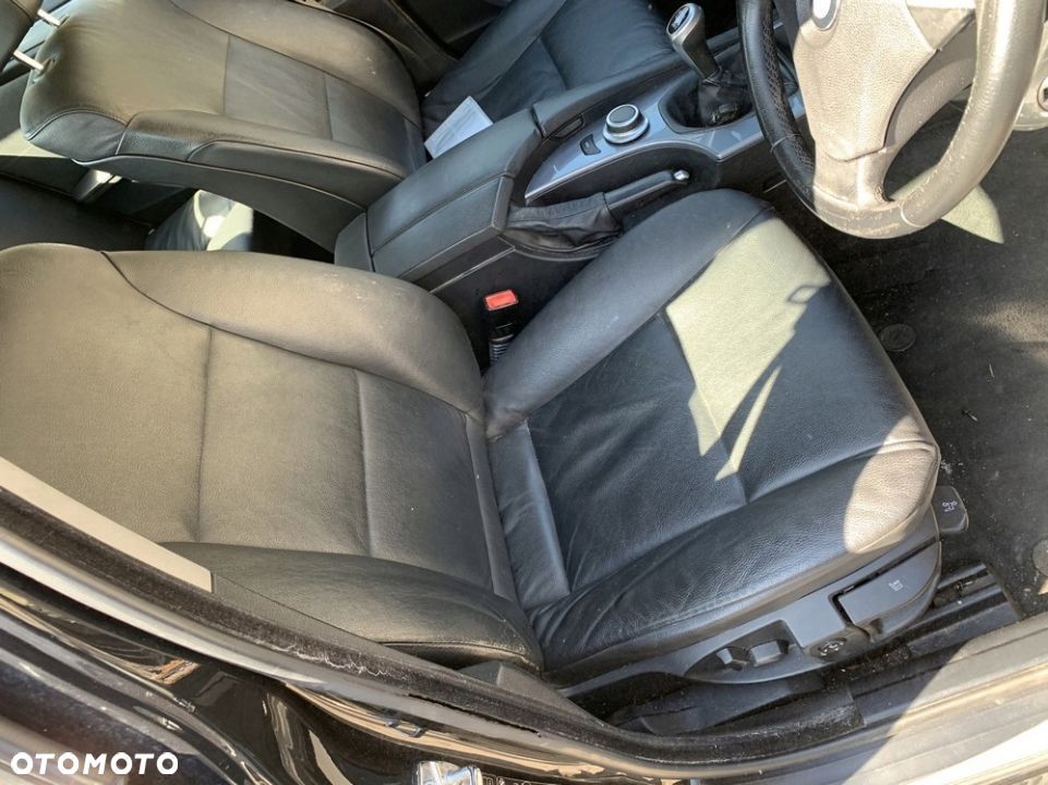TAPICERKA SKÓRZANA FOTELE BOCZKI BMW E60 LIFT - 1