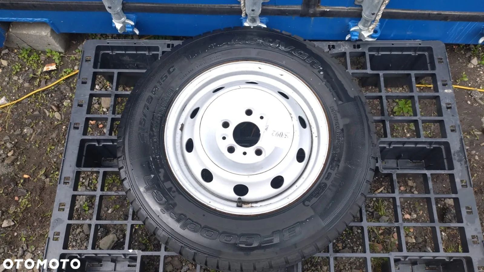 FELGA+OPANA KOŁO ZAPASOWE DUCATO JUMPER BOXER MOVANO 06- NO 625/092 - 1