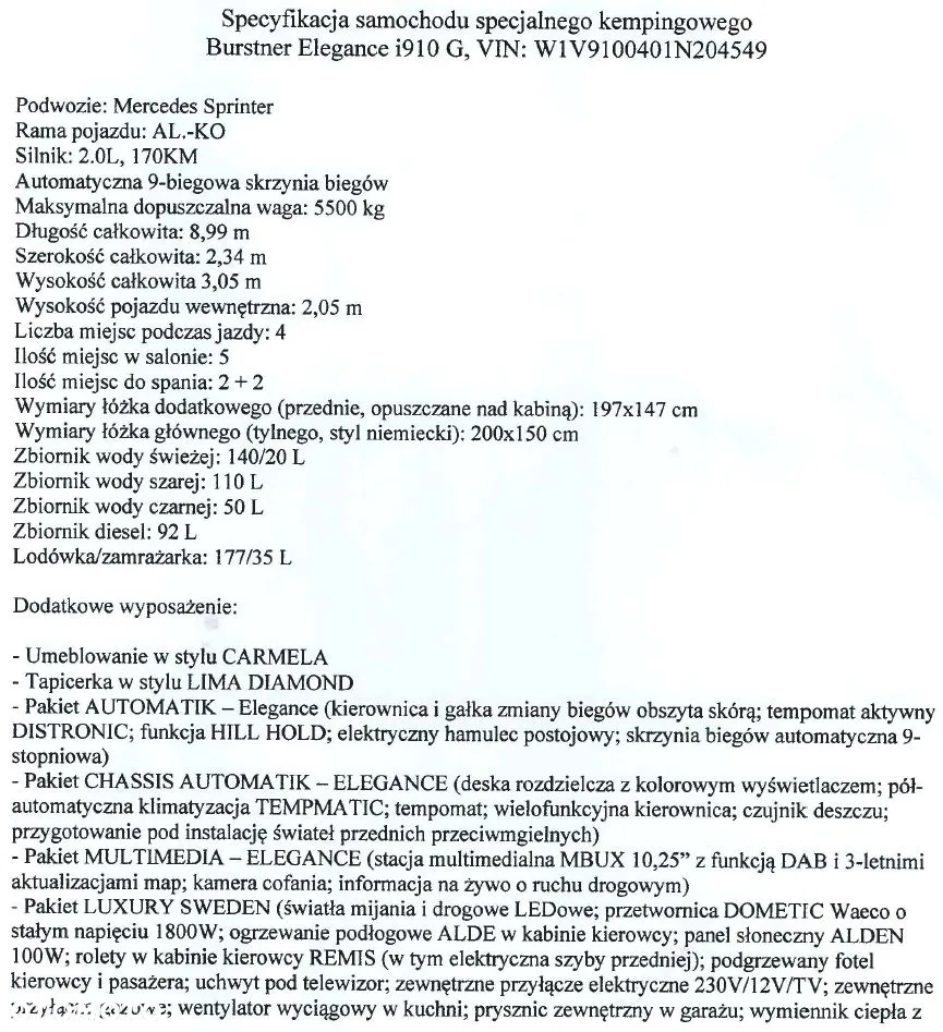 Burstner i910G - 24