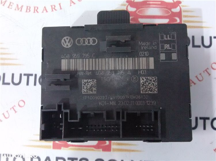 calculator confort usa stanga spate audi a7 an fabr. 2012 - 1
