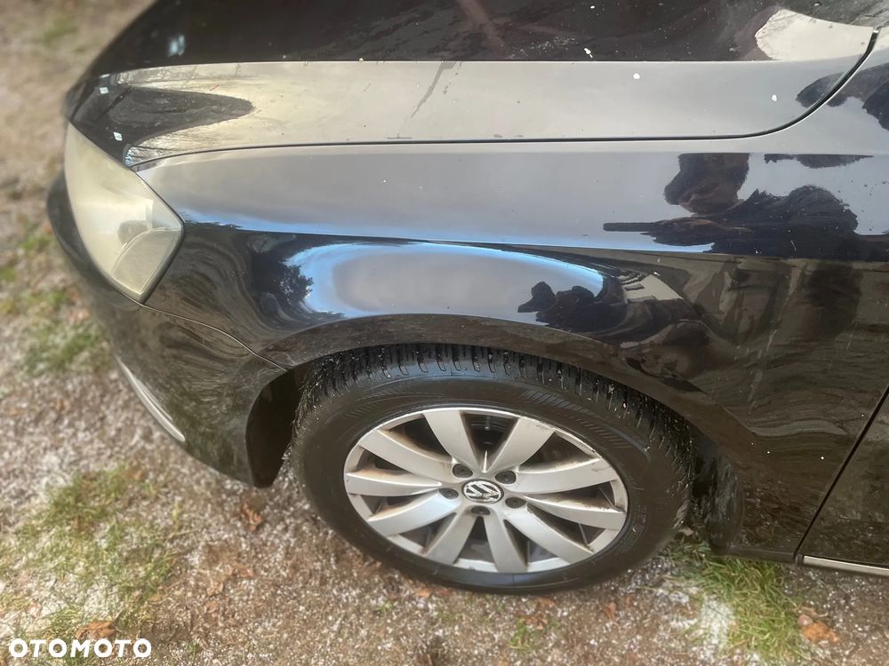 Vw Passat B7 Drzwi czarne CZARNE LC9X LEWE PRZOD TYL  KOMPLETNE - 4