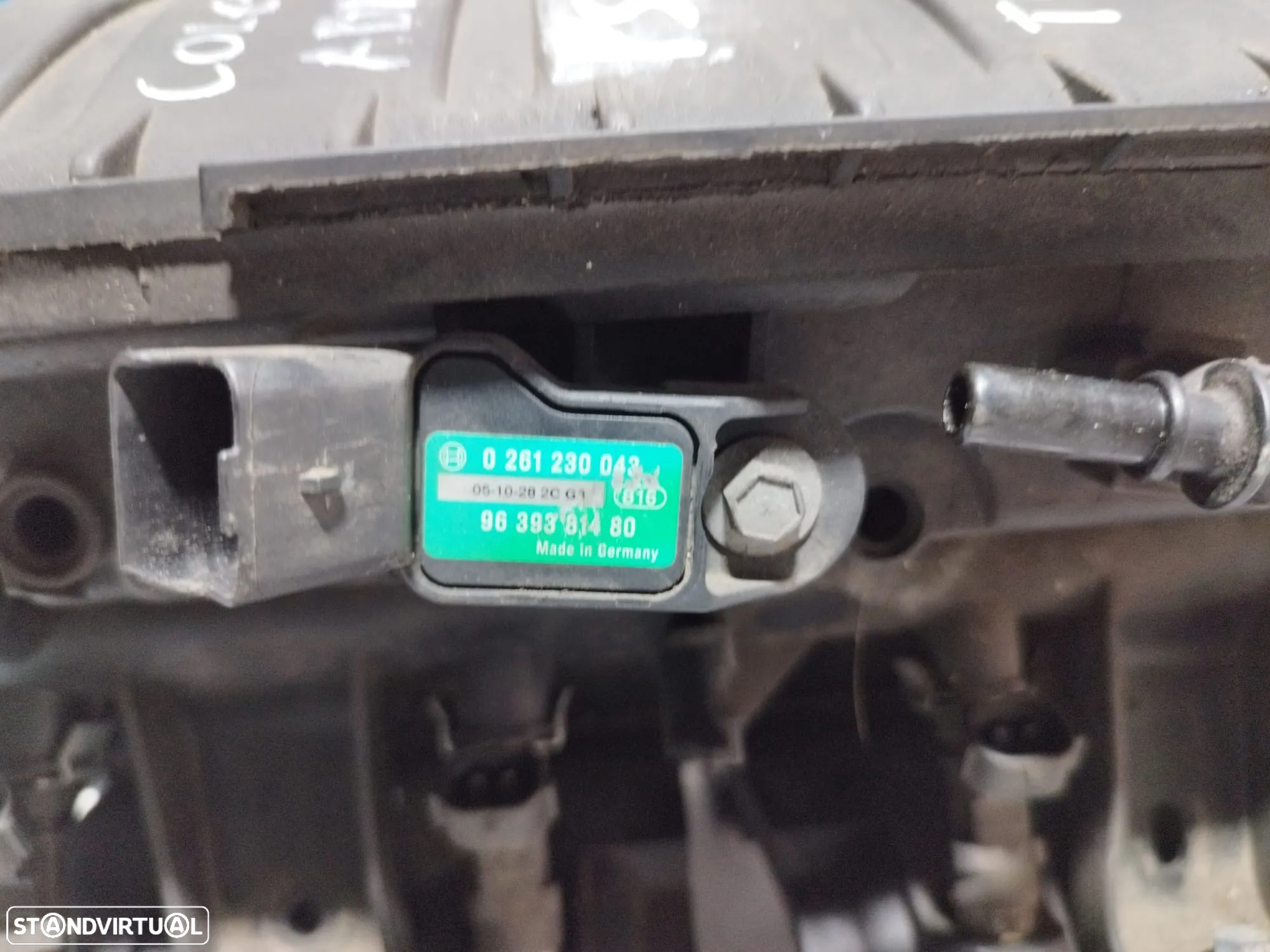 COLETOR ADMISSÃO MOTOR PEUGEOT 206 1.6i 16V TU5JP4 0342H1 9635885080 9657539680 207 307 308 PARTNER CITROEN BERLINGO XSARA COLECTOR - 6
