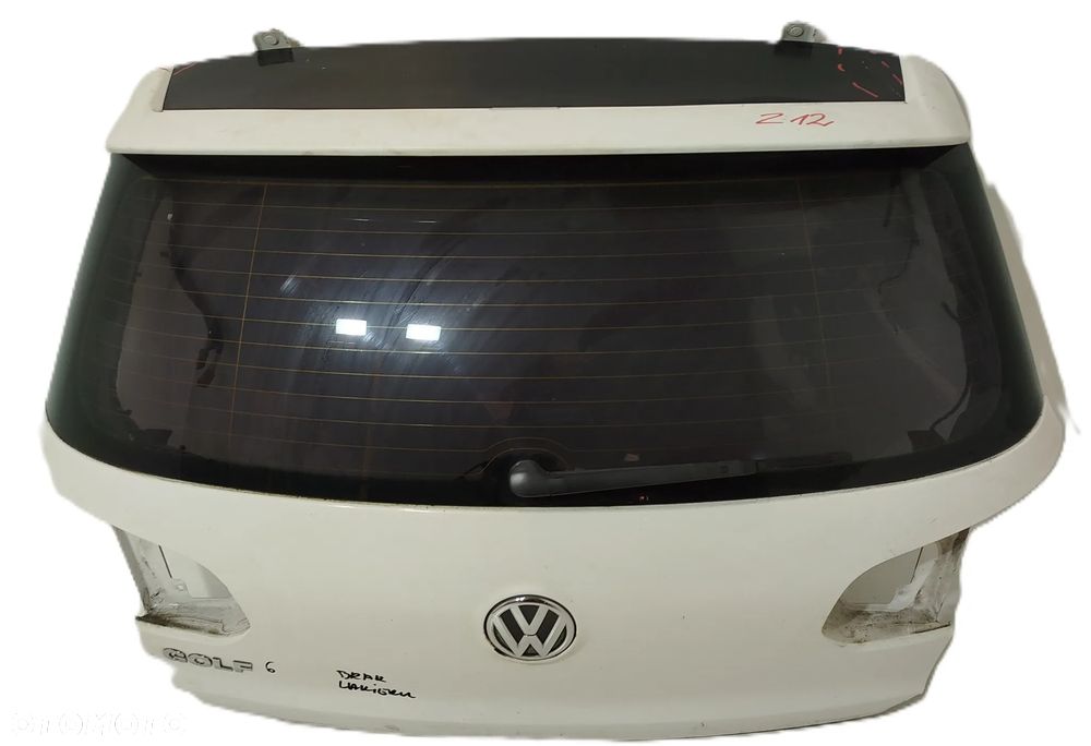 klapa bagażnika tylna VW GOLF VI 08-12 - 1