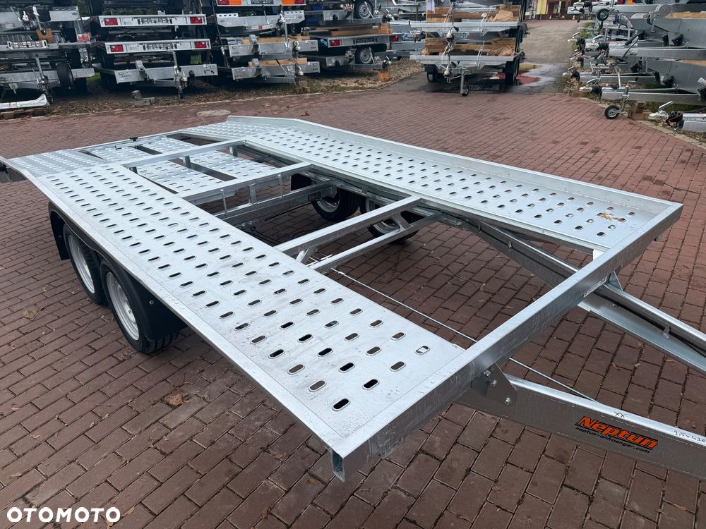 Neptun Laweta Neptun  4,2x2,1m DMC 2700 kg raz łamana mocna spawana DOSTAWA MOTOMUS - 10