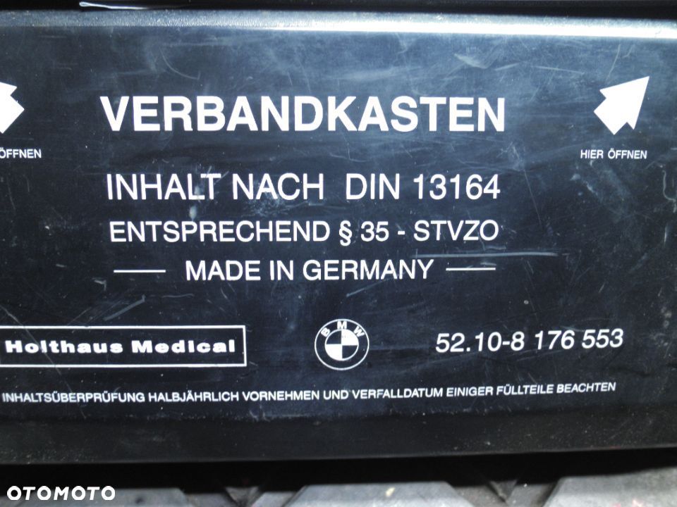 BMW 5 E39 APTECZKA OBUDOWA 8176553 KOMPLETNA - 2