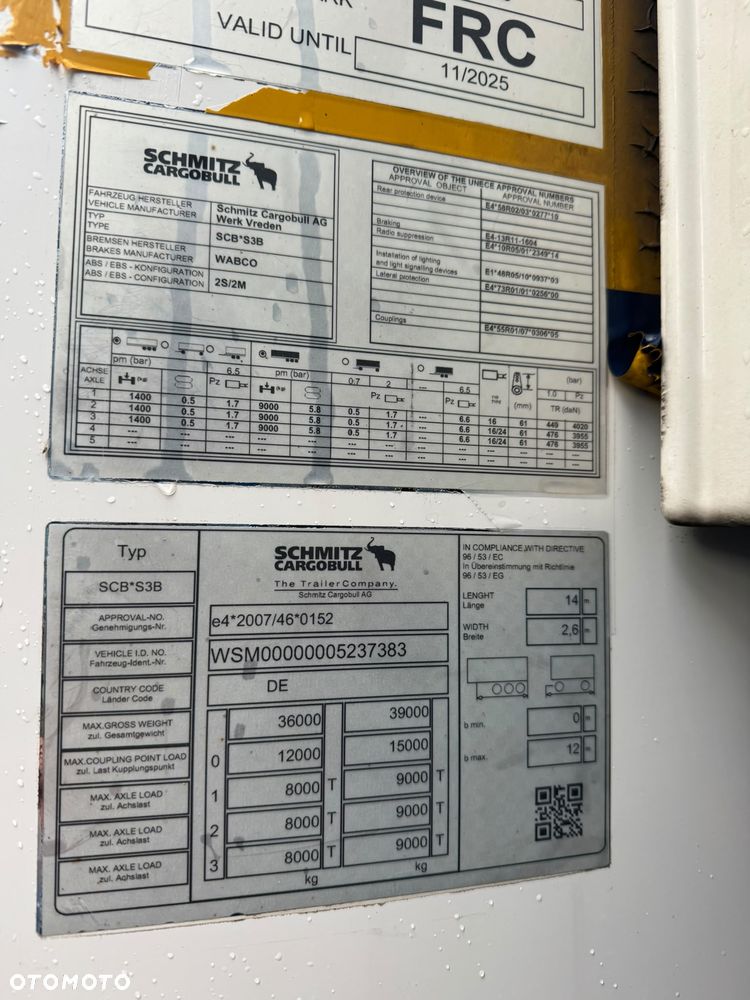 Schmitz Cargobull Doppelstock , osie Schmitz - 10