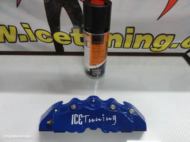Tinta em spray de alta temperatura Foliatec para bombas / pinças de travão, kit 2 componentes em vermelho brilhante, azul brilhante, branco brilhante, preto brilhante, amarelo brilhante, cinza prata brilhante, gun metal brilhante, verde brilhante preto mate - 9