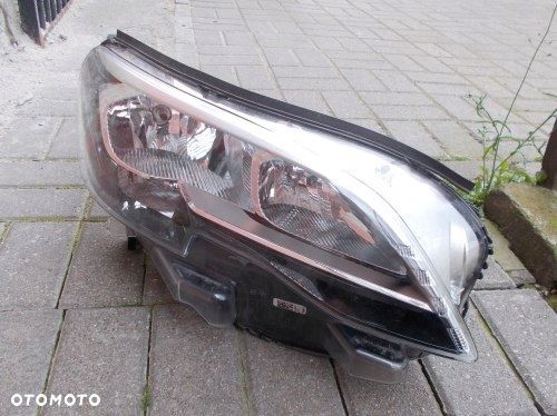 PEUGEOT EXPERT III TRAVELLER PRAWA PRZEDNIA LAMPA ORYGINAŁ 9808572580-00 - 2