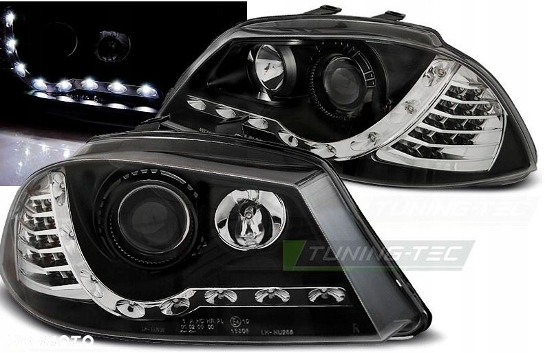 Reflektory Lampy Day line light LED Tuning Seat Ibiza 6l 0 III 3 2002-2009 - 3
