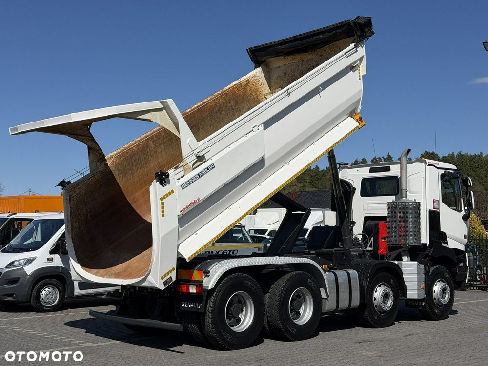 Renault C 460 Comfort 8X4 Wywrotka TYLNOZSYPOWA MEILLER KIPPER P436 - 23