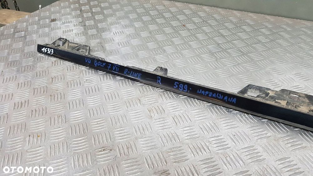 vw golf vii 7 5g0 r-line listwa progowa nakładka na próg prawa - 3