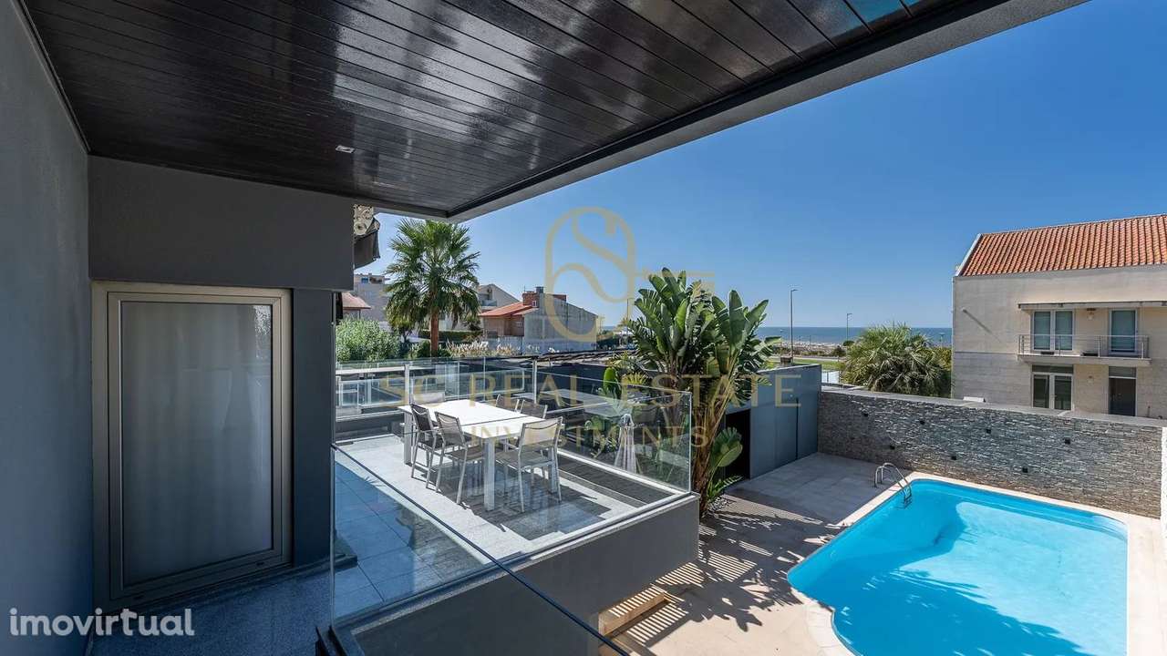 Moradia T4 com Piscina, 3 frentes, 300 mts Praia, São Félix Marinha - Grande imagem: 3/39