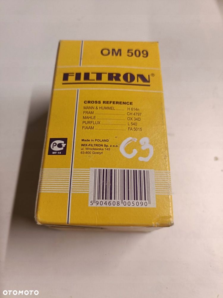 FILTR OLEJU Mercedes W123 W201 W460 T1 T2 _ OM509 - 1