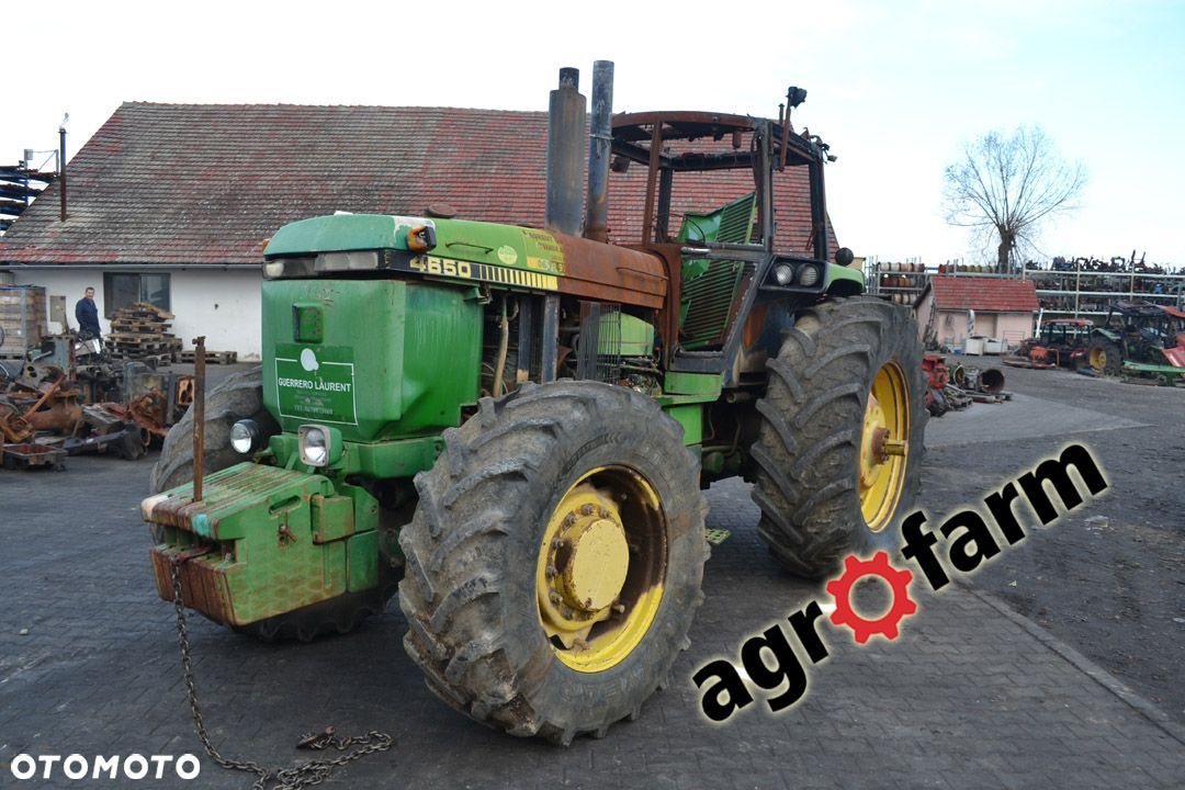 John Deere 4650 4250 4050 skrzynia silnik kabina most zwolnica - 1