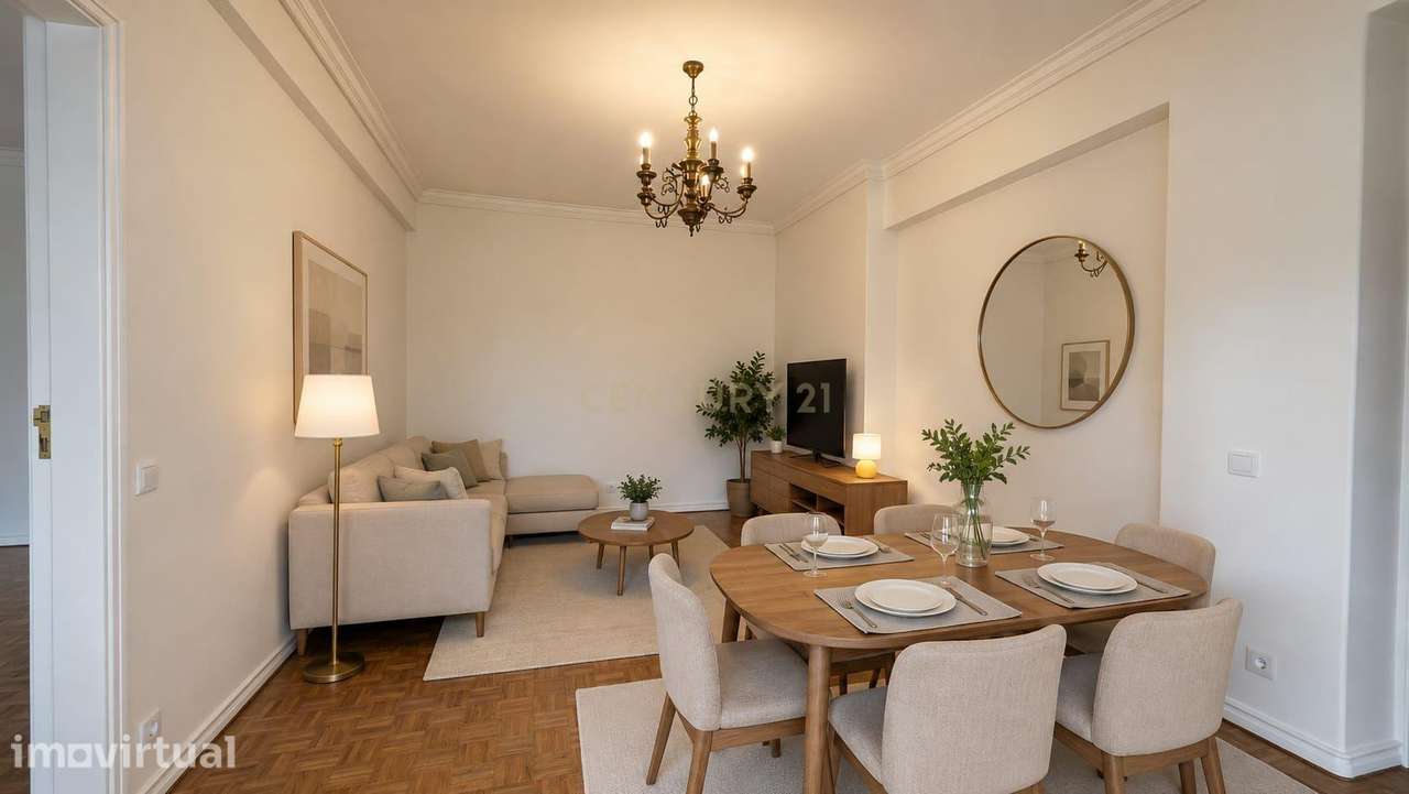 Apartamento T3+1 Remodelado para Arrendamento - Lumiar - Grande imagem: 5/28