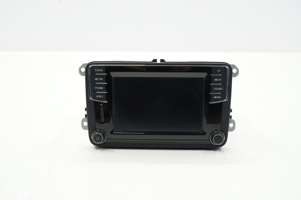 SKODA YETI LIFT 16R RADIO EKRAN WYŚWIETLACZ RADIA 5L0035200B - 1