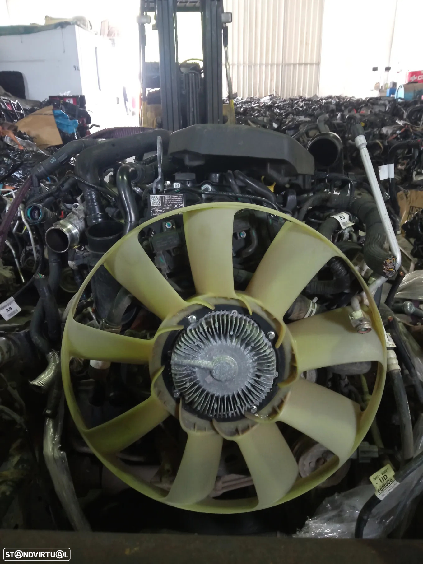 Motor Ford Ranger 2.0 TDCi 16V EcoBlue REF: AX9WA (Raptor) - 9