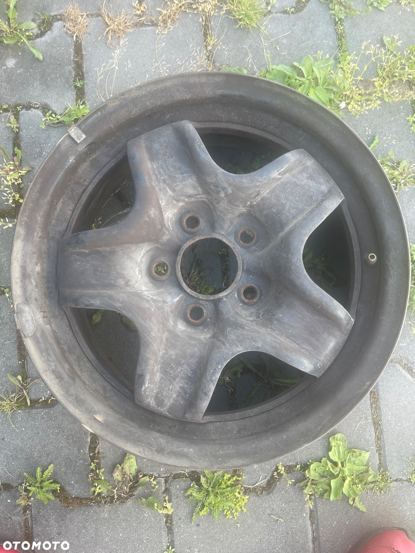 OPEL ASTRA H ZAFIRA B VECTRA C FELGA STRYKTURA STRUKTURALNA 16 ET39 15 ET43 5x110 - 5