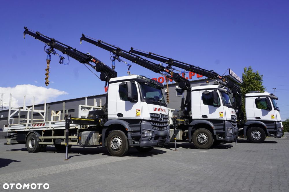Mercedes-Benz Arocs 1833 4×2 / 50 tys. km! / HDS HIAB X-HIPRO 192 ES-3 / Pilot / Wiertło / 3 szt._260270 - 15