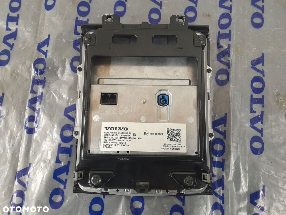 wyświetlacz panel środkowy 31456506 volvo xc60 ii 2018r - 3
