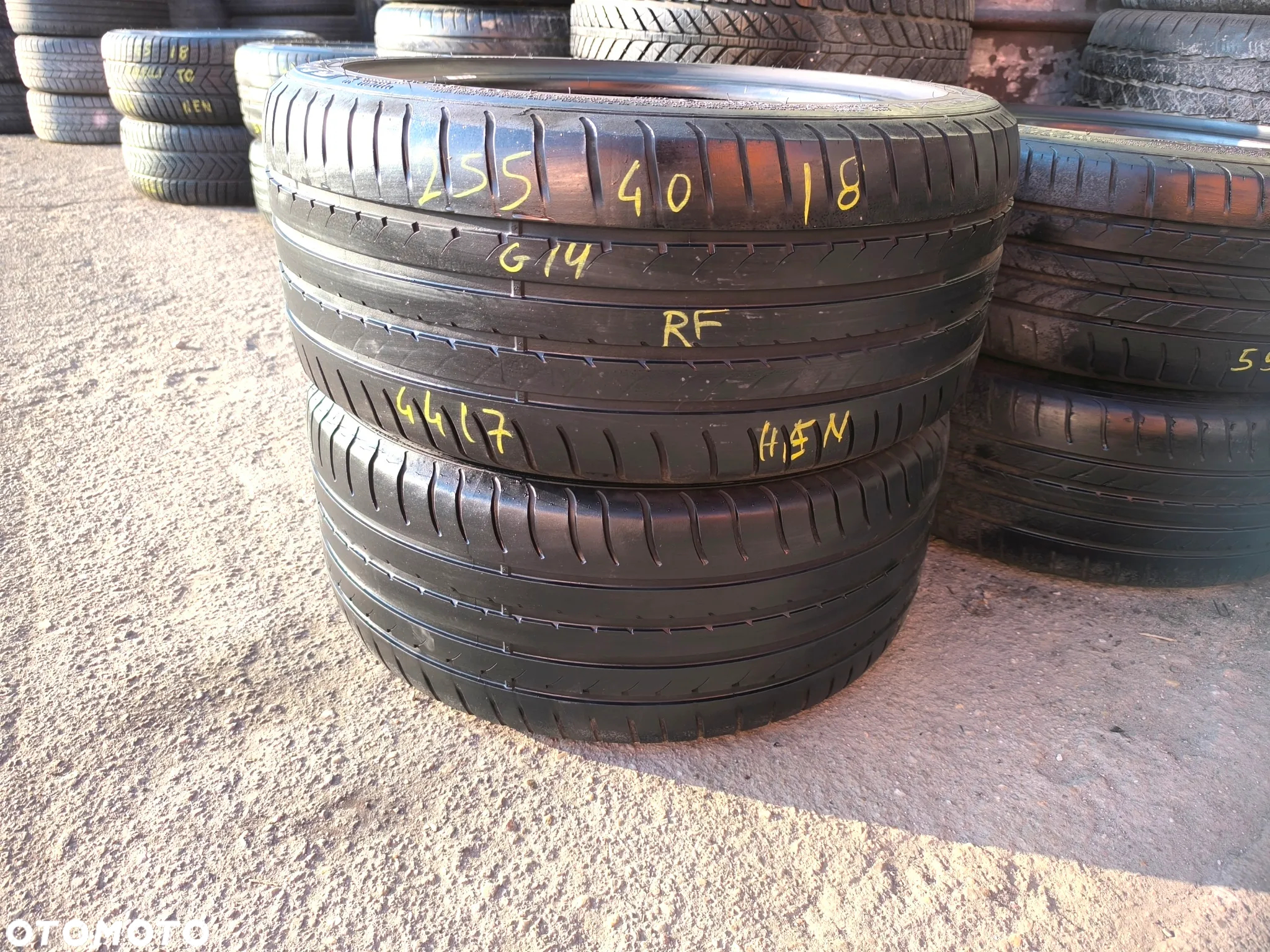 225/45R18 91Y 255/40R18 95Y Przód Tył Opony Letnie Lato GOODYEAR EFFICIENTGRIP * RF 5,5mm Legnica ALU-RAD 225/45 255/40 - 5