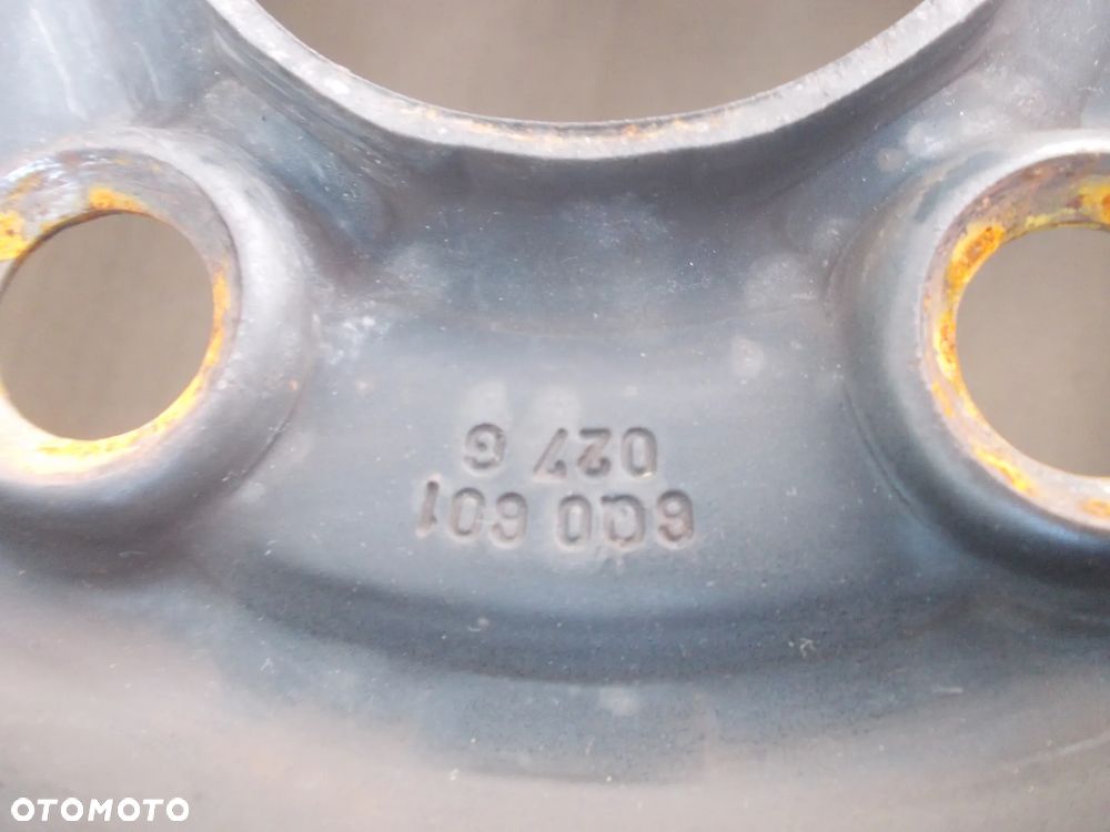 Felgi stalowa komplet VW Polo Seat ibiza Fabia 6J x R15 ET43 6Q0601027G - 9